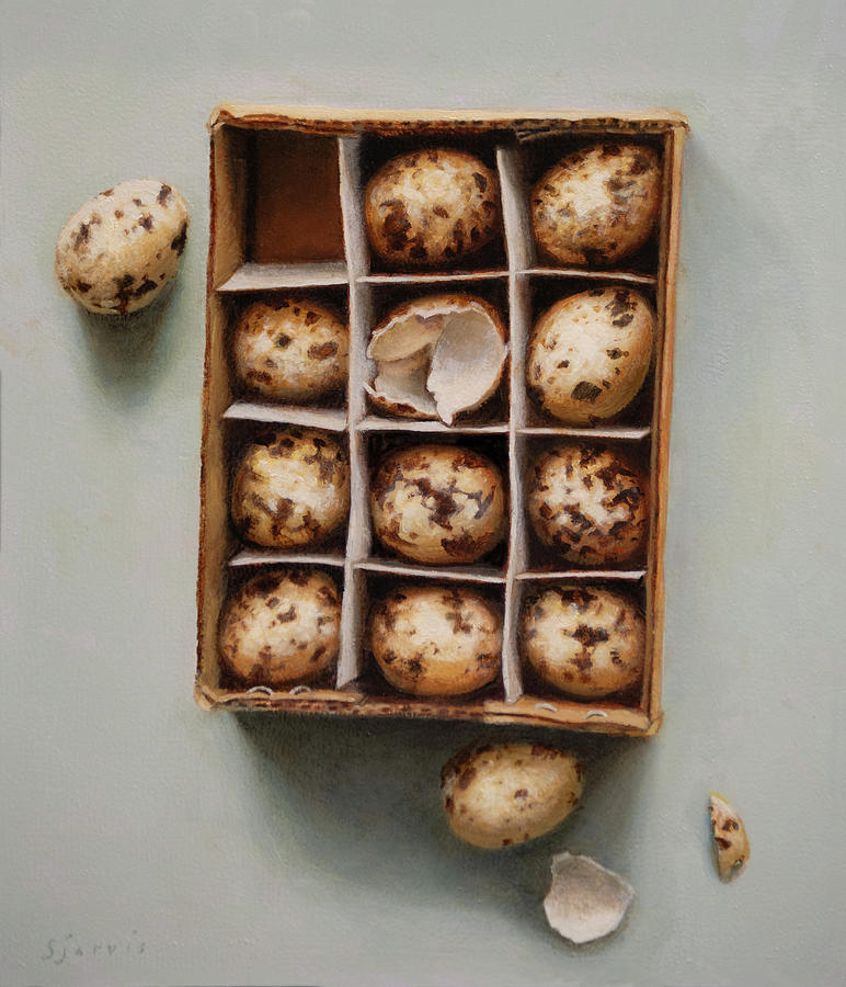 Egg Painting - Whispers of Renewal by Susan N Jarvis