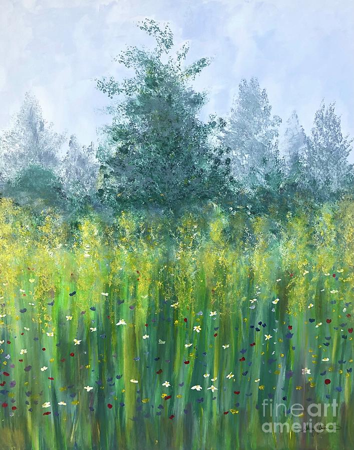 Whispers of Spring Painting by Stacey Zimmerman