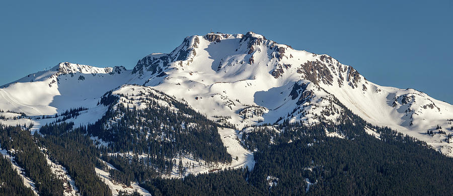 Whistler Mountain Summit In The Spring Photograph