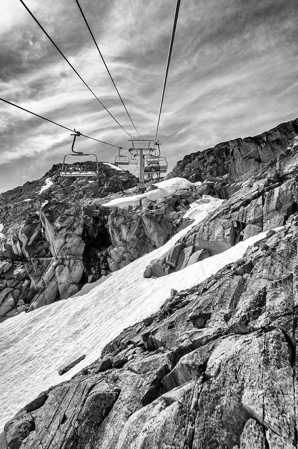 Whistler Mountain Ski Lift   Photograph by Ginger Stein