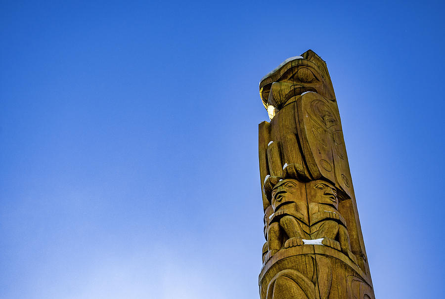 Whistler Totem Pole 2 Photograph