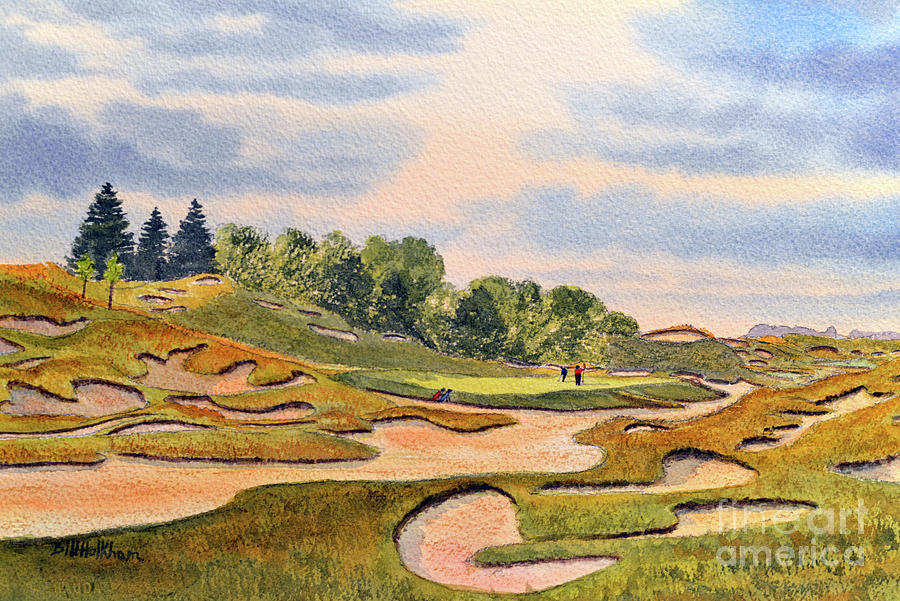 Whistling Straits Golf Course Hole 6 Painting