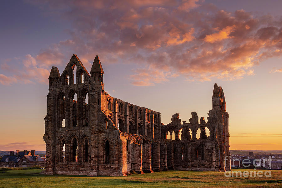 Whitby Abbey Sunset, North Yorkshire, UK Photograph by Neale And Judith Clark