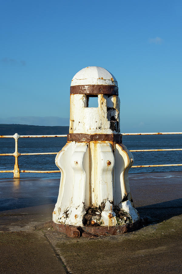 Whitby capstan Photograph by Steev Stamford