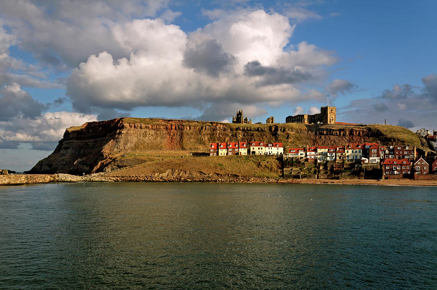 Whitby East Cliff Photograph by Rod Johnson