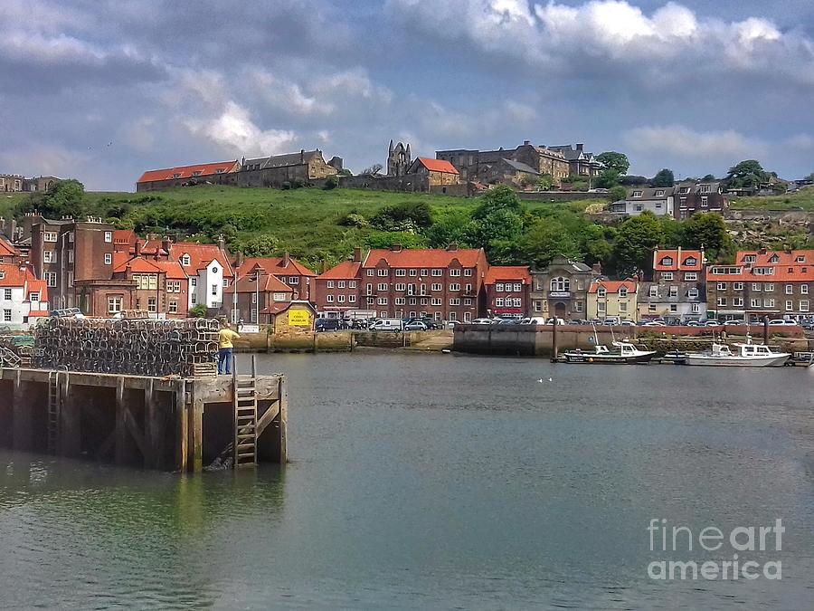 Whitby Harbour View Photograph by Joan-Violet Stretch