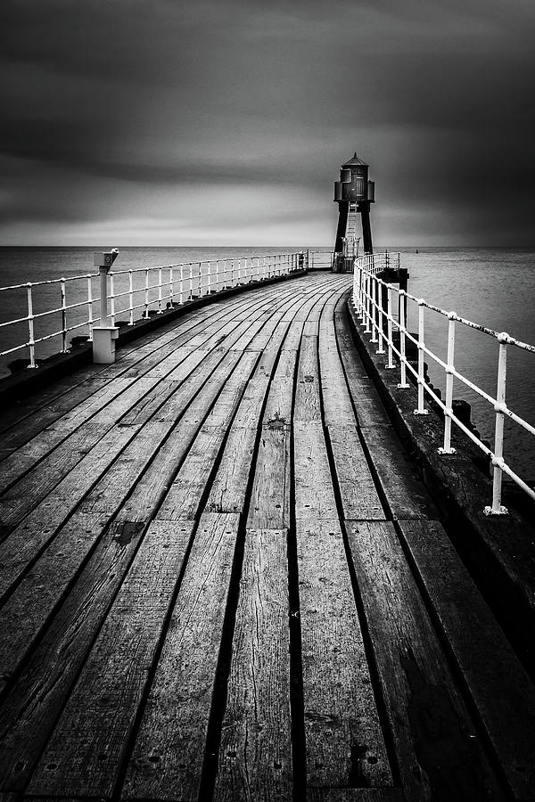 Whitby Pier --- Photograph by Chris Smith