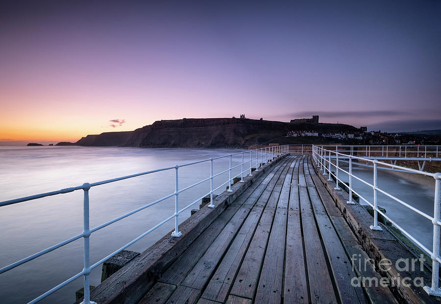 Whitby Sunrise Photograph by Richard Burdon - Fine Art America