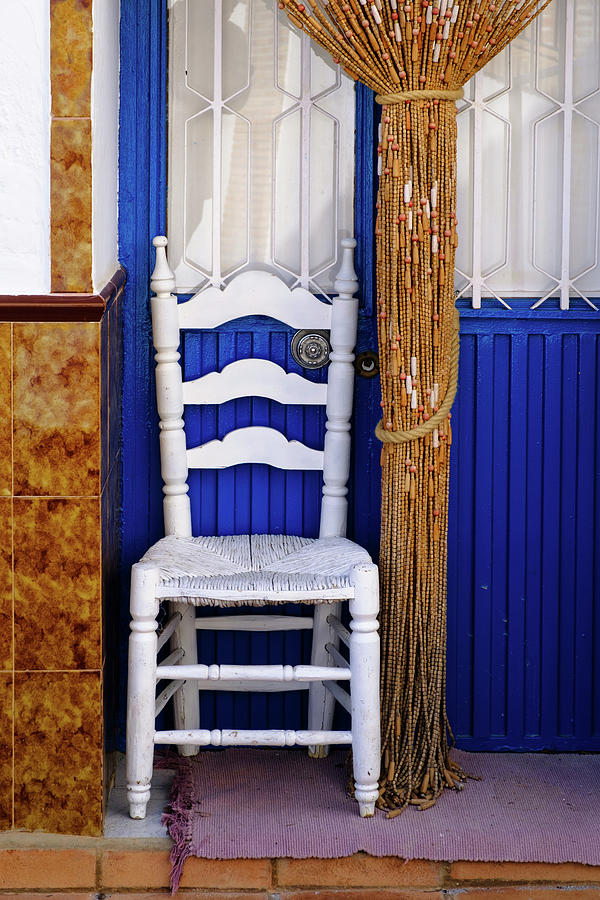 White Chair Photograph by Gary Browne