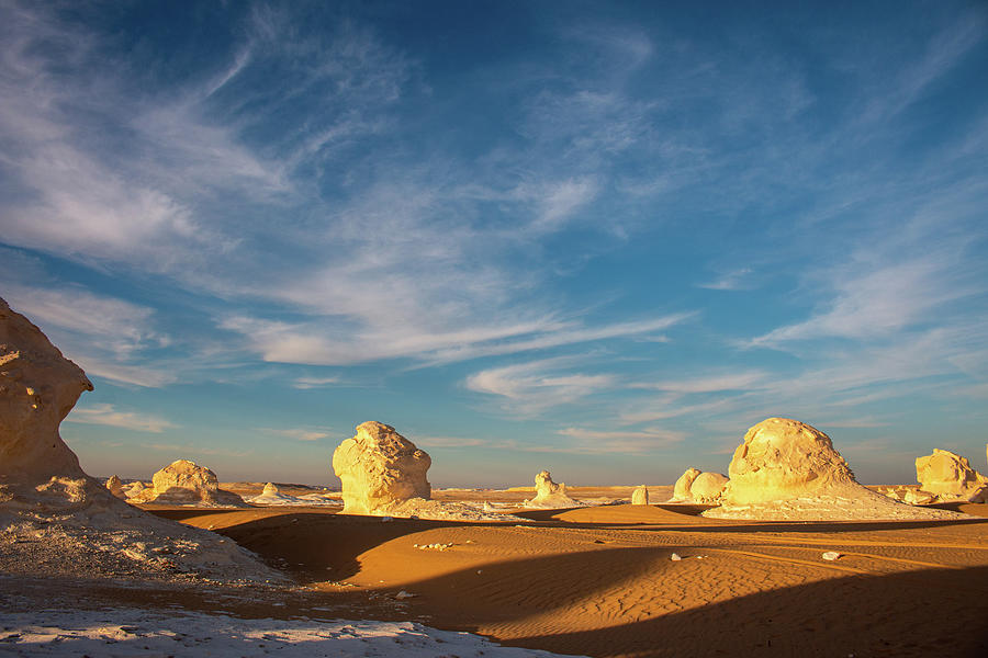 White desert at sunset, Egypt Photograph by Alena Vishina - Fine Art ...