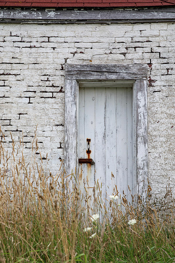 White Door Photograph by Denise Kopko