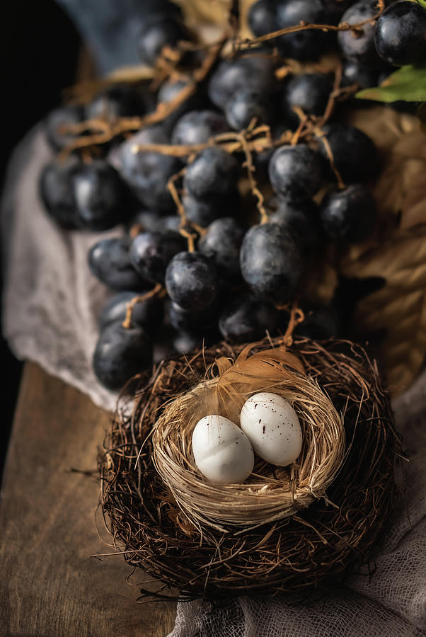 White Eggs Photograph by Iris Greenwell