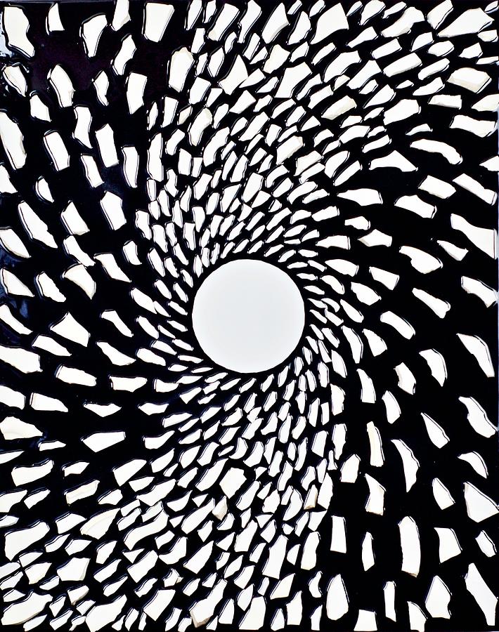 White Hole With A Twist Mixed Media by Tony Cepukas