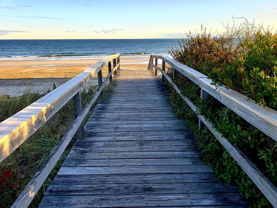 White Horse Beach Boardwalk 1 Photograph by Ann Luongo - Fine Art America