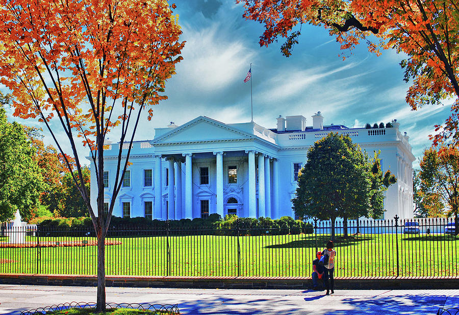 White House, November 2012 Photograph by Bill Jonscher