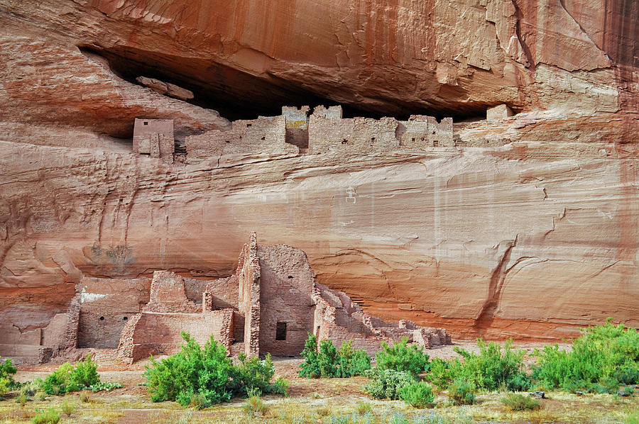 White House Ruin Cliff Dwellings Canyon de Chelly Photograph by Kyle Hanson