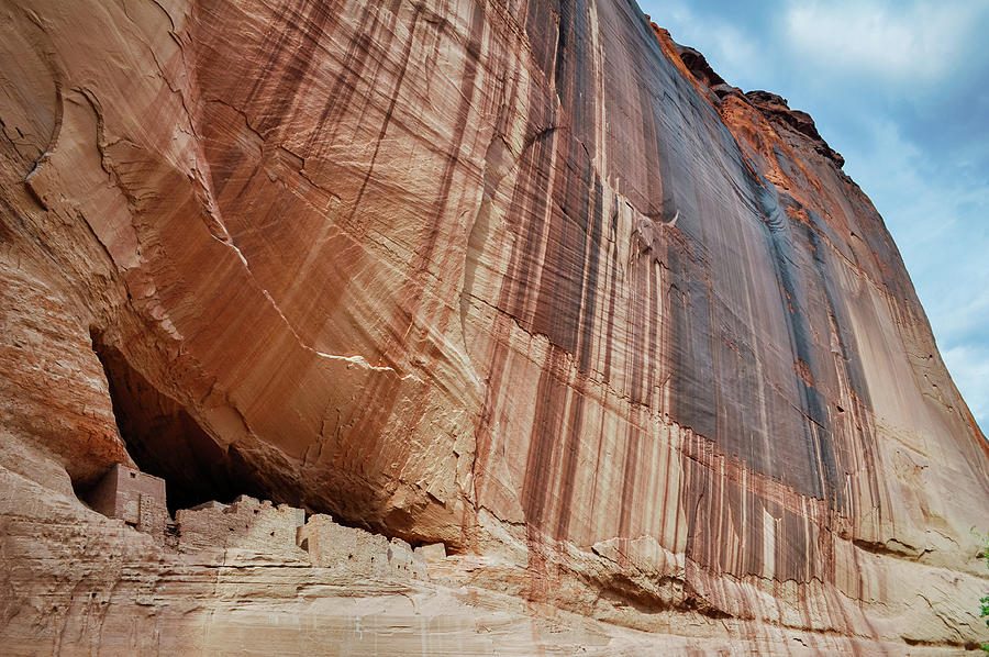 White House Ruin Cliff Dwellings Canyon de Chelly National Monument Landscape Photograph by Kyle Hanson