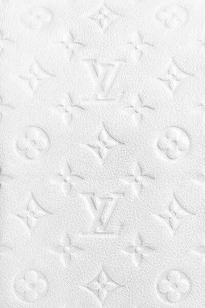 White Leather imprint Tapestry - Textile by Louis Vuitton