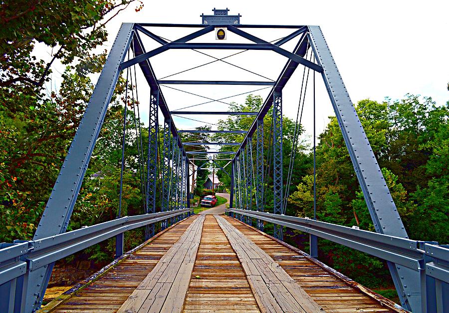 White Mills Bridge,Kentucky Photograph by Stacie Siemsen