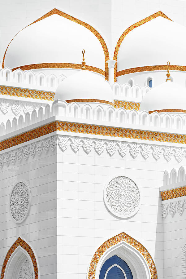 White Mosque - Amazing Facade Photograph by Philippe HUGONNARD