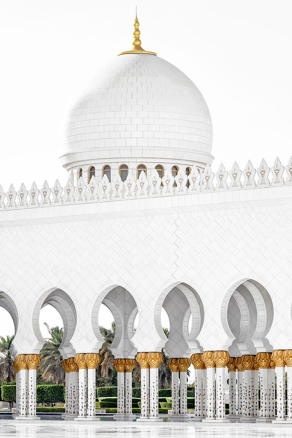 White Mosque - Architectural Masterpiece Photograph by Philippe HUGONNARD