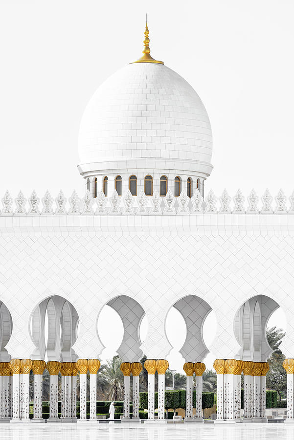 White Mosque - Crossing Photograph by Philippe HUGONNARD