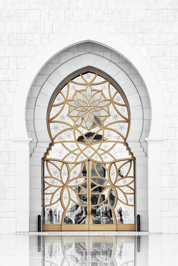 White Mosque - Gate of Time Photograph by Philippe HUGONNARD