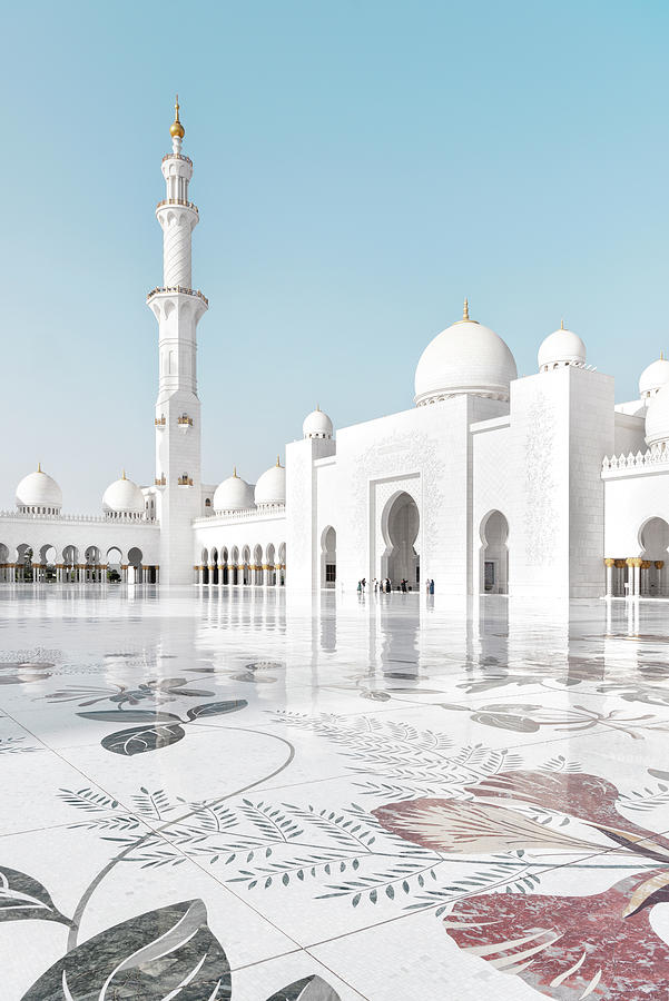 White Mosque - Sheikh Zayed Photograph by Philippe HUGONNARD