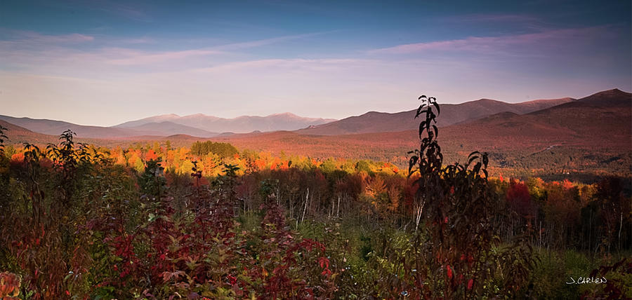 White Mountain Autumn Vista Photograph by Jim Carlen