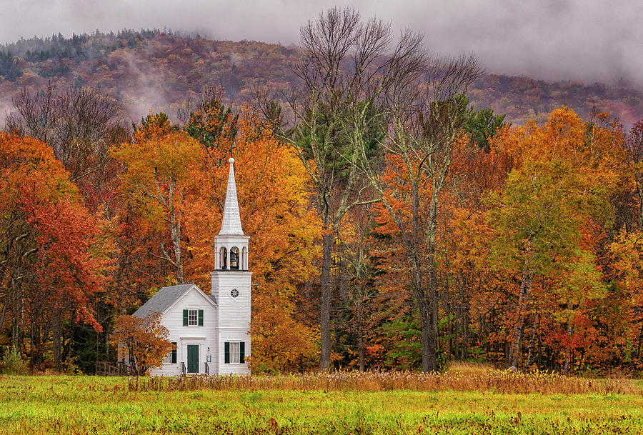 White Mountain Church Photograph by Bob Doucette - Fine Art America