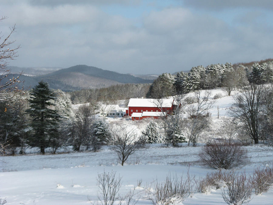 White Mountain Farm in Winter Monroe NH Photograph by Karl Johnson ...