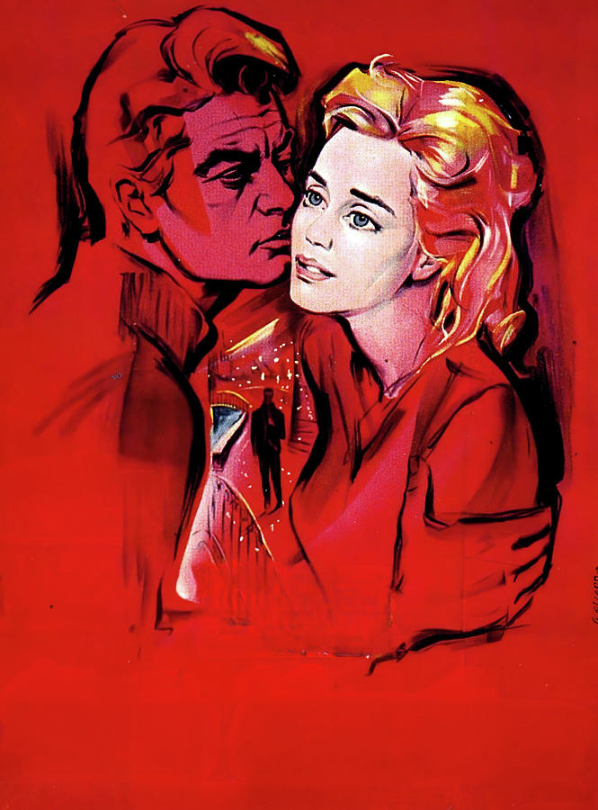 White Nights, 1957, movie poster painting by Georges Allard Painting by Movie World Posters