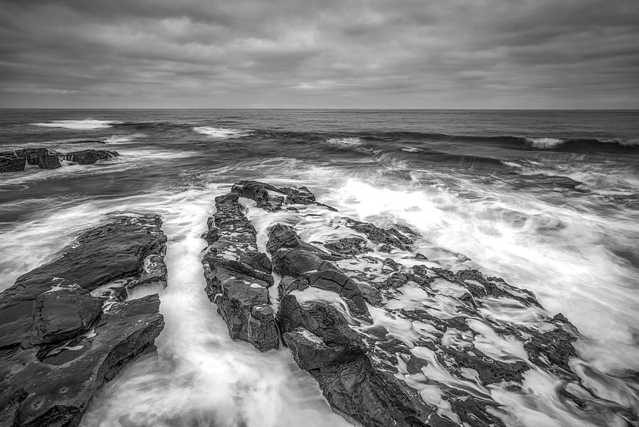 White On Black, La Jolla California Coast Photograph by Joseph S ...