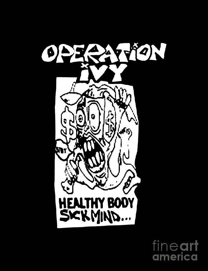 White Operation Ivy Healthy Body Digital Art By Rully Sachrul Ramdani Fine Art America