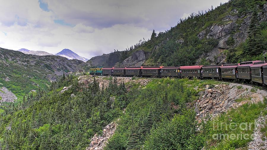 White Pass Railroad Photograph by Steve Brown