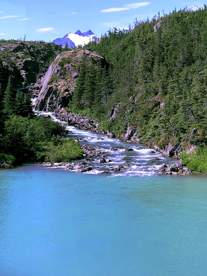 White Pass Stream Photograph by Adrian Reich