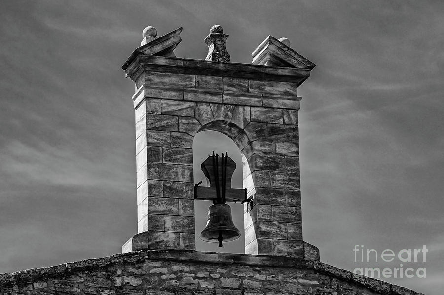 White Penitents Chapel Bell Tower Photograph by Bob Phillips