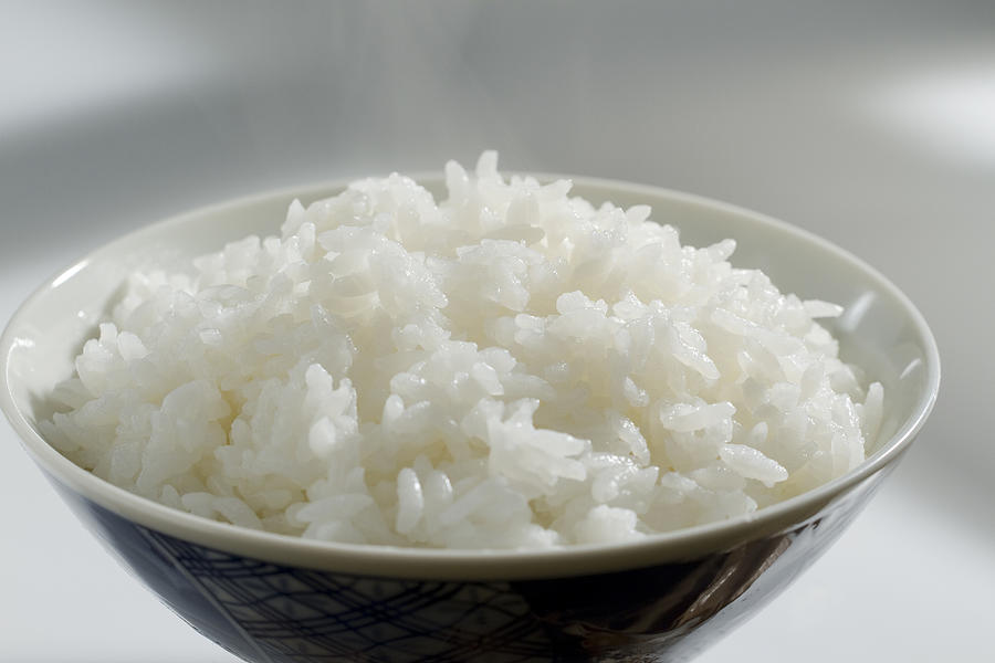 White rice Photograph by Takao Onozato/Aflo