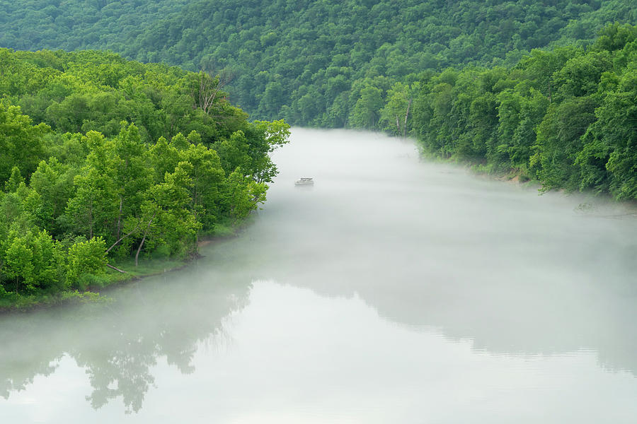 White River Summer Morn Photograph by Brandy Herren