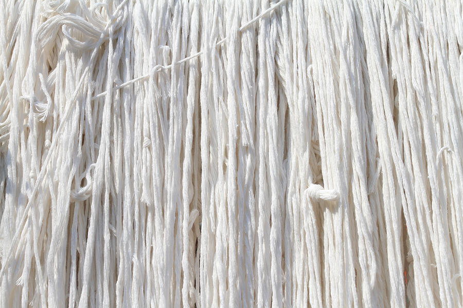 White ropes Photograph by Kongdigital