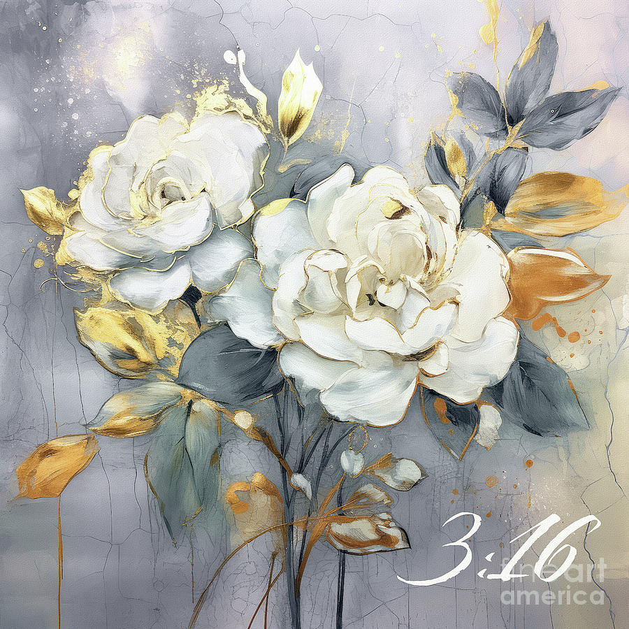 White Roses 316 Painting