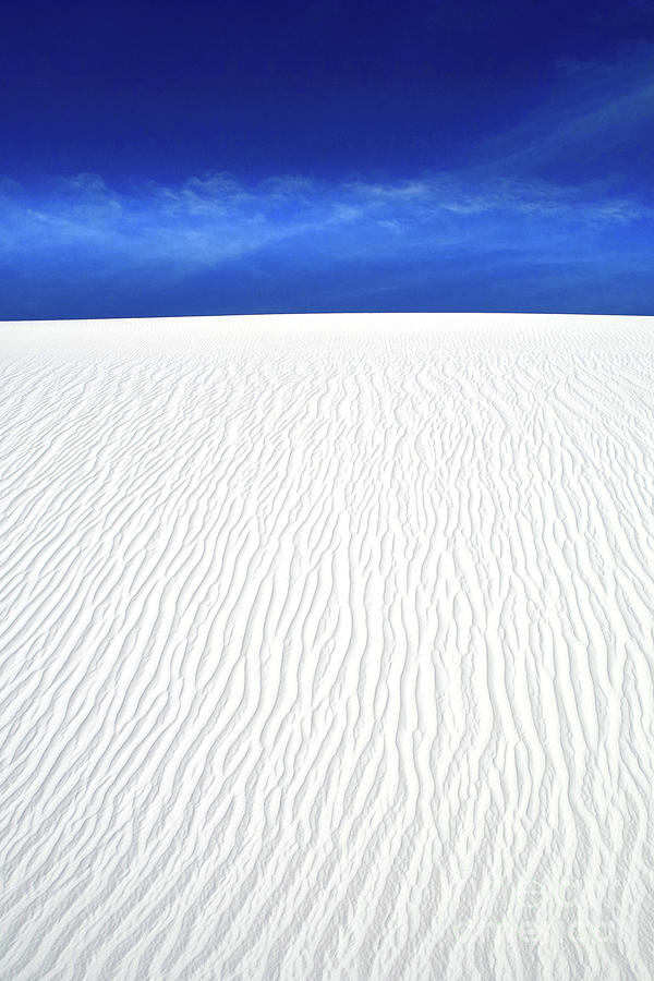 White Sands, Blue Sky Photograph by Douglas Taylor