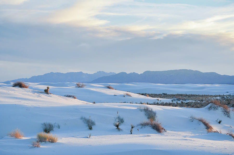 White Sands Evening Photograph by Kyle Hanson
