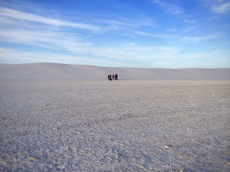 White Sands Gathering Photograph by Jeffrey Mark - Fine Art America