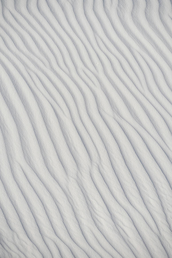 White Sands National Park Abstract Photograph by Tina Horne