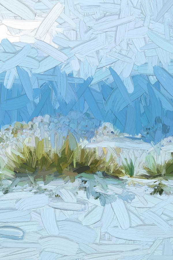 White Sands New Mexico Abstract Digital Art by Tatiana Travelways
