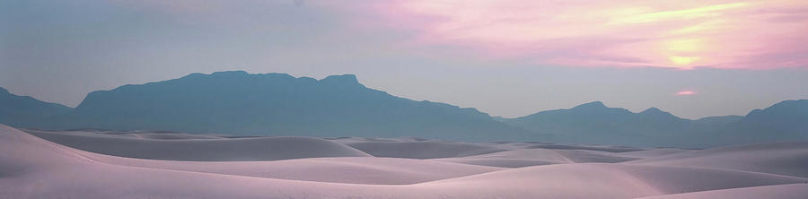 White Sands New Mexico Pano Photograph by Rebecca Herranen