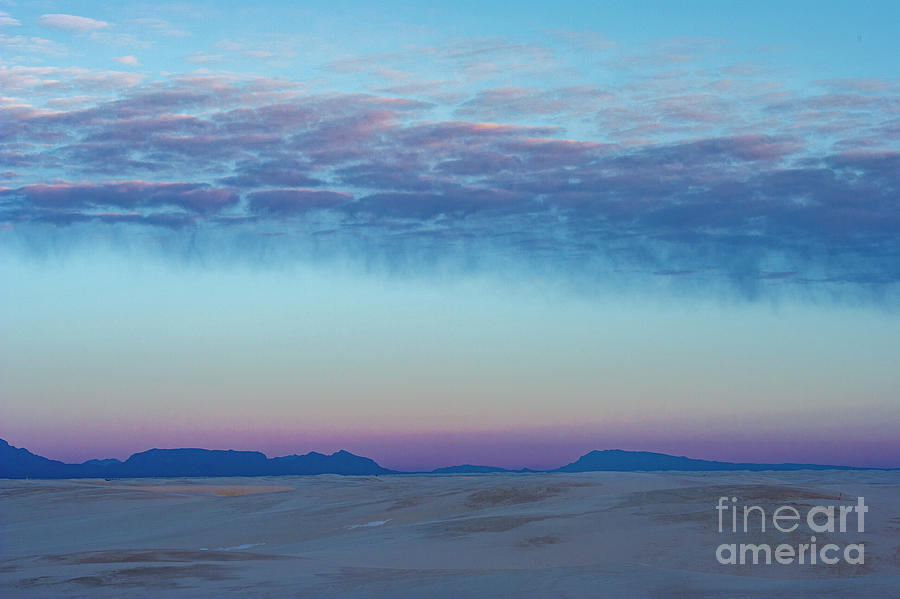 White Sands Sunrise Photograph by Sandra Bronstein