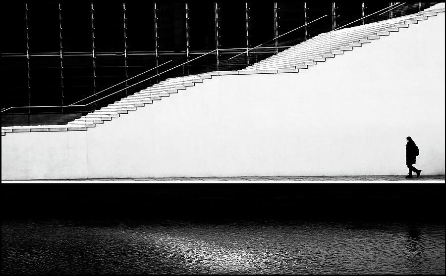 White Staircase Photograph by Angelika Vogel