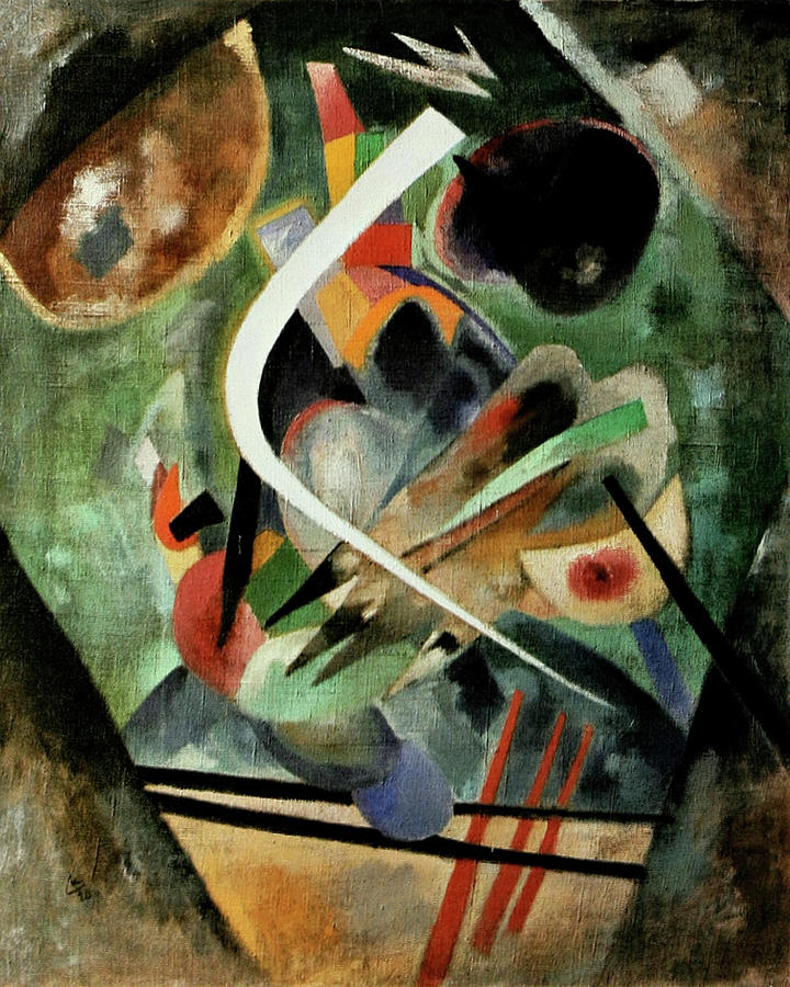 White Stroke 1920 Painting by Wassily Kandinsky - Fine Art America